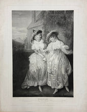 Load image into Gallery viewer, Peters, William Plate 11. “Merry Wives of Windsor, Act II, Scene i. Mrs. Page and Mrs. Ford"