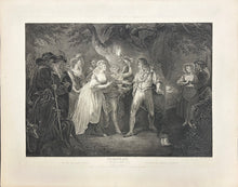 Load image into Gallery viewer, Hamilton, William Plate 29. “As You Like It, Act V, Scene iv. Forest of Arden. Rosalind discovering herself to Orlando"