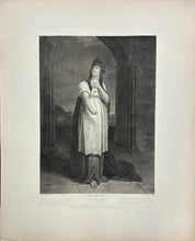 Load image into Gallery viewer, Westall, Richard Plate 47. “Macbeth, Act I, Scene v. Macbeth’s Castle. Lady Macbeth&quot;
