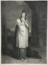 Load image into Gallery viewer, Westall, Richard Plate 47. “Macbeth, Act I, Scene v. Macbeth’s Castle. Lady Macbeth"
