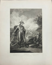 Load image into Gallery viewer, Rigaud, Francis Plate 61. “First Part, King Henry IV, Act V, Scene iv. Battlefield near Shrewsbury. Prince Henry, Hotspur, Falstaff"