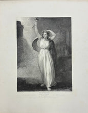 Load image into Gallery viewer, Romney, George Plate 88. “Troilus and Cressida, Act II, Scene ii Cassandra Raving"