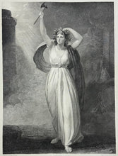 Load image into Gallery viewer, Romney, George Plate 88. “Troilus and Cressida, Act II, Scene ii Cassandra Raving"