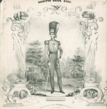 Load image into Gallery viewer, Currier, Nathaniel "Hewitt's Quick Step Arranged for the Piano Forte & Respectfully Dedicated to Lt. James L. Hewitt and the Officers and Members of the New York Light Guard by T. Rebhun"