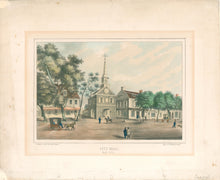 Load image into Gallery viewer, French, John after Collins, John &quot;City Hall. Built 1797.”  [Burlington, NJ]

