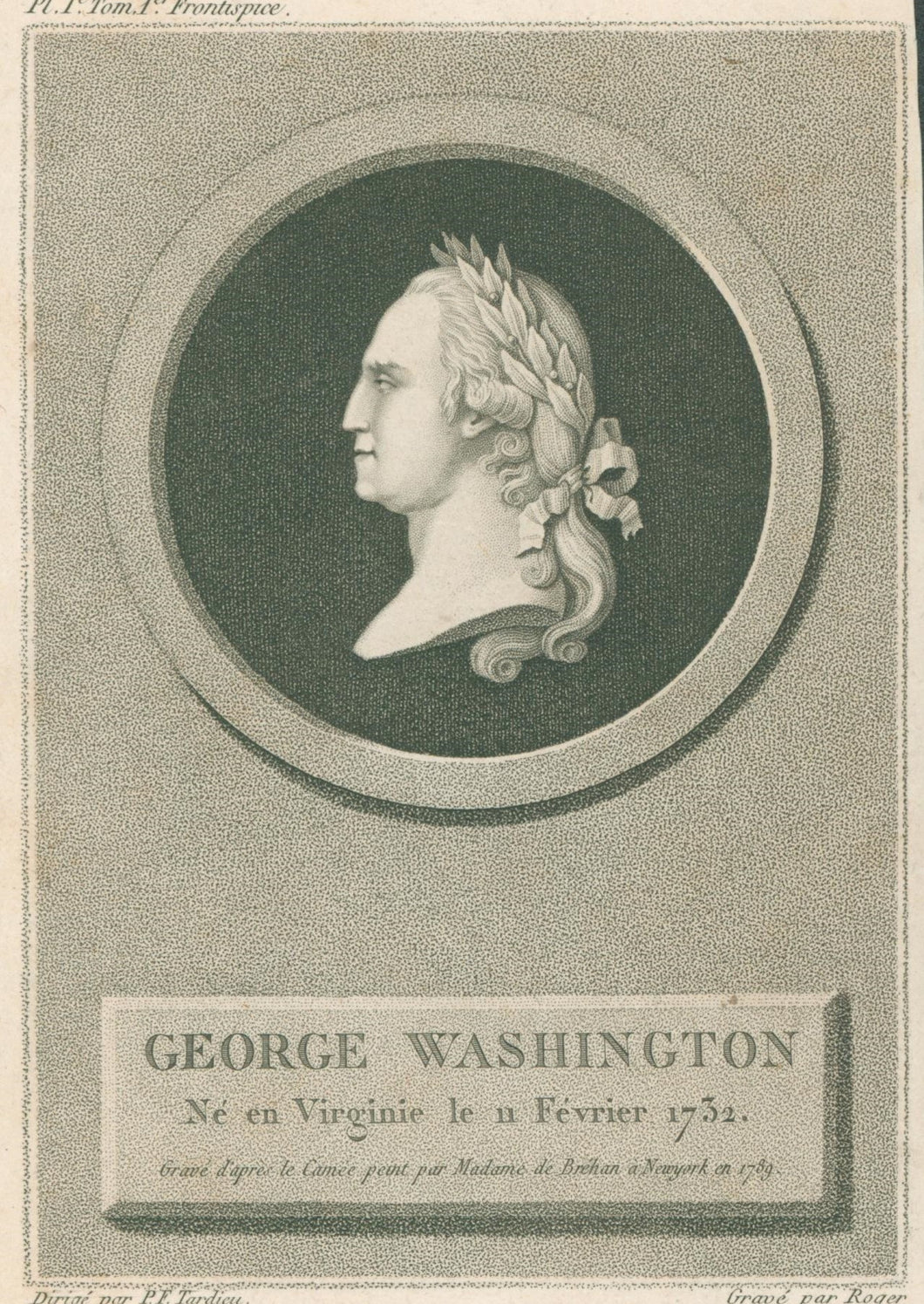 Tardieu, Pierre F.  “George Washington”