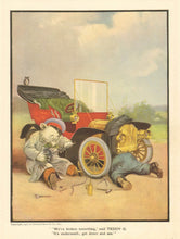 Load image into Gallery viewer, Campbell, V. Floyd "'We've broken something,' said TEDDY-G. 'It's underneath; get down and see.'" From "The Roosevelt Bears"