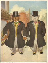 Load image into Gallery viewer, Campbell, V. Floyd "They spent some days in seeing the town: doing Fifth Avenue up and down" From "The Roosevelt Bears"