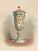 Load image into Gallery viewer, Unattributed “Goblet Enamel and Silver.  Sazikow, St. Petersburg, Russia”