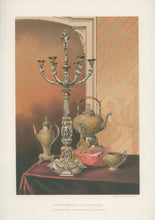 Load image into Gallery viewer, Unattributed  “Candelabra, etc., Gold and Silver.  V. Christesen, Copenhagen, Denmark”