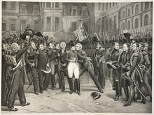 Load image into Gallery viewer, Vernet, Horace "Adieux de Fontainebleau. (20 April 1814)"
