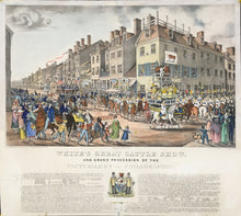 Load image into Gallery viewer, Krimmel, J. L. "White's Great Cattle Show, and Grand Procession of the Victuallers of Philadelphia"