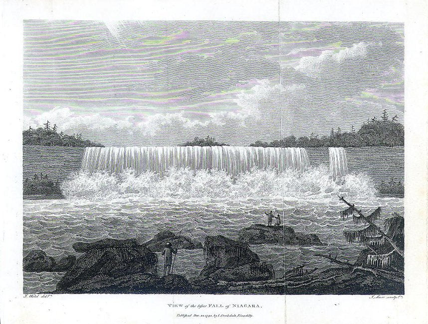 Weld, Isaac Jr.   “View of the lesser Fall of Niagara”