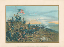 Load image into Gallery viewer, Unattributed.  “First Hoisting of the Stars and Stripes by the Marines on Cuban Soil -- June 11th, 1898”