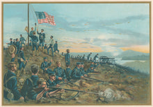 Load image into Gallery viewer, Unattributed.  “First Hoisting of the Stars and Stripes by the Marines on Cuban Soil -- June 11th, 1898”