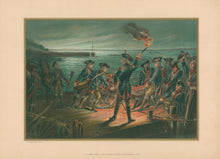 Load image into Gallery viewer, Unattributed  “Artillery Retreat from Long Island-1776”