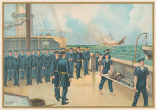 Load image into Gallery viewer, Unattributed  “Sinking of the Alabama June 11th 1864”