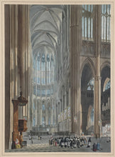 Load image into Gallery viewer, Wild, C. “Choir of the Cathedral of Beauvais.” From "Wild’s English Cathedrals and Wild’s Foreign Cathedrals"
