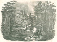 Load image into Gallery viewer, Unattributed.  “St. Clair&#39;s Defeat.&quot;  [Battle of Wabash River, 1791-near Fort Recovery, Ohio] From &quot;John Wimer’s Events in Indian History&quot;

