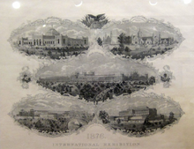 Load image into Gallery viewer, Wright, E.A. "1876. International Exhibition. Fairmount Park, Philadelphia"