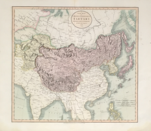 Load image into Gallery viewer, Cary, John "A New Map of Chinese & Independent Tartary, from the latest authorities."