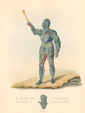Load image into Gallery viewer, Meyrick, Samuel Rush.  “A Suit of Armour, A.D. 1480.”  Plate LIII