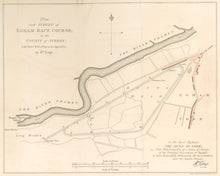 Load image into Gallery viewer, Kemp, William  “Plan and Survey of Egham Race Course in the County of Surrey.”  From "The Annals of Sporting and Fancy Gazette"