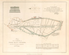 Load image into Gallery viewer, Kemp, William  “Plan and Survey of York Race Course.”  From "The Annals of Sporting and Fancy Gazette"