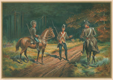 Load image into Gallery viewer, Unattributed  “Commissioned Officers and Private of Cavalry – 1802-1810”