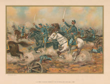 Load image into Gallery viewer, Unattributed  “Cavalry Charge of the 5th Regulars, Gains Mill – 1862”