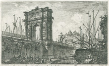 Load image into Gallery viewer, Barbault, Jean “Ancien Arc de Triomphe de l’Empereur Trajan à Ancone”