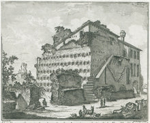 Load image into Gallery viewer, Barbault, Jean “Vue Externe des trois chambres Sépulcrales qu’on croit être de la Famille d’Auguste”