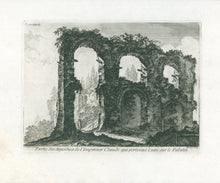 Load image into Gallery viewer, Barbault, Jean “Partie des Aqueducs de l’Impereur Claude qui portoient l’eau sur la Palatin”