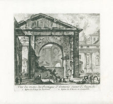 Load image into Gallery viewer, Barbault, Jean “Vue des restes du Portique d’Octavie soeur d’Auguste”