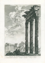 Load image into Gallery viewer, Barbault, Jean “Restes du Portique du Temple de Jupiter Stator”