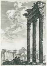 Load image into Gallery viewer, Barbault, Jean “Restes du Portique du Temple de Jupiter Stator”