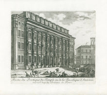 Load image into Gallery viewer, Barbault, Jean “Restes du Portique du Temple ou de la Basilique d’Antonin”