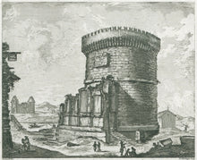 Load image into Gallery viewer, Barbault, Jean “Vue du Sépulcre de la Famille Plautia sur la voie qui conduit de Rome à Tivoli”