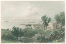 Load image into Gallery viewer, Bartlett, W.H. “View from Gowanus Heights, Brooklyn”