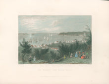 Load image into Gallery viewer, Bartlett, W.H.  “The Narrows from Staten Island”
