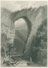 Load image into Gallery viewer, Bartlett, W.H.  “Natural Bridge, Virginia”
