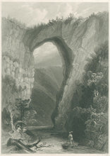 Load image into Gallery viewer, Bartlett, W.H. “Natural Bridge, Virginia”