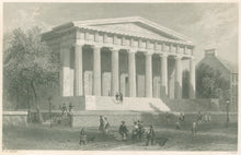 Load image into Gallery viewer, Bartlett, W.H. “The United States Bank, Philadelphia” From "N. P. Willis. American Scenery”