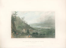 Load image into Gallery viewer, Bartlett, W.H.  “The Descent into the Valley of Wyoming. (Pennsylvania)"