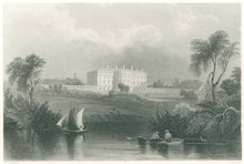 Load image into Gallery viewer, Bartlett, W.H.  “The Presidents House, From the River”