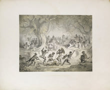 Load image into Gallery viewer, Bernatz, Martin "Galla Dance of the Triumph after Slaying a Buffalo" Pl. XXIV