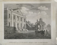 Load image into Gallery viewer, Birch, William  &quot;Library and Surgeons Hall, in Fifth Street Philadelphia.&quot;
