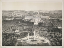 Load image into Gallery viewer, Chapuy, Nicolas   “Vue Générale de Versailles prise du bassin d’Apollon.”
