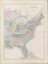 Load image into Gallery viewer, Unattributed  “United States.”  From "Black’s General Atlas"