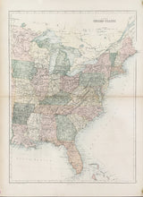 Load image into Gallery viewer, Unattributed  “United States. Eastern”  From "Black’s General Atlas"